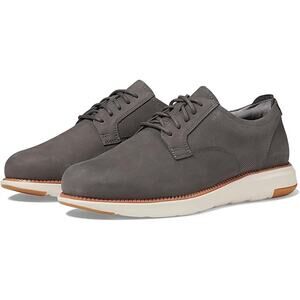 NWT Cole Haan Men's Grand Atlantic Oxford, Tornado Nubuck/Ivory, 8.5 Wide